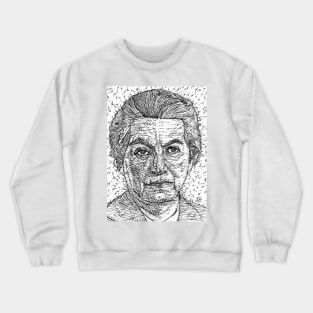 GABRIELA MISTRAL ink portrait Crewneck Sweatshirt